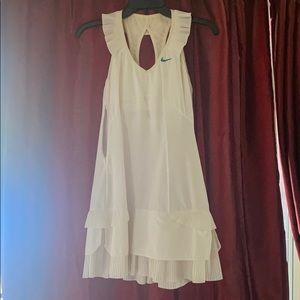 Nike tennis dress in white.